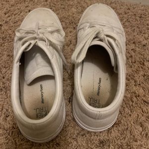 White sneakers